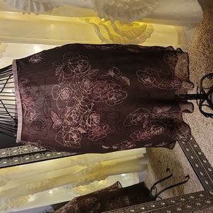 Brown apt.9 skirt, size 6